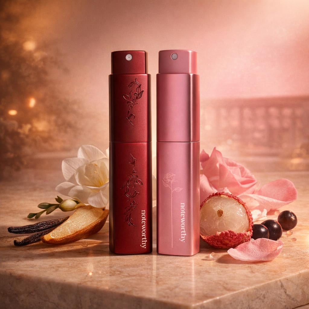 Noteworthy Travel Spray Bundle - Fragrance Set for Men & Women, Long-Lasting Perfume, TSA-Approved, Perfect for Gift Giving (Limited Edition Duo) Beauty & Personal Care Noteworthy