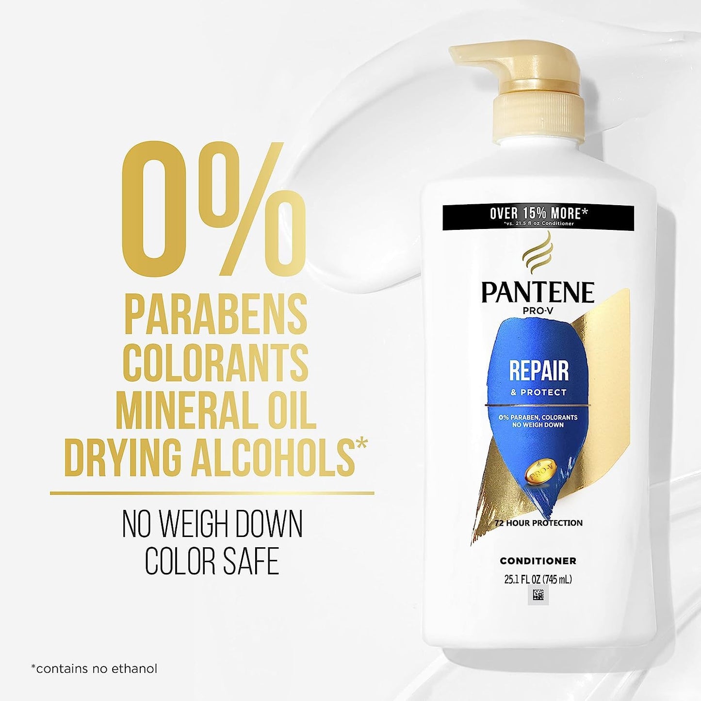 Pantene Shampoo, Conditioner and Hair Treatment Set, Repair & Protect for Damaged Hair, Safe for Color-Treated Hair Beauty & Personal Care Pantene