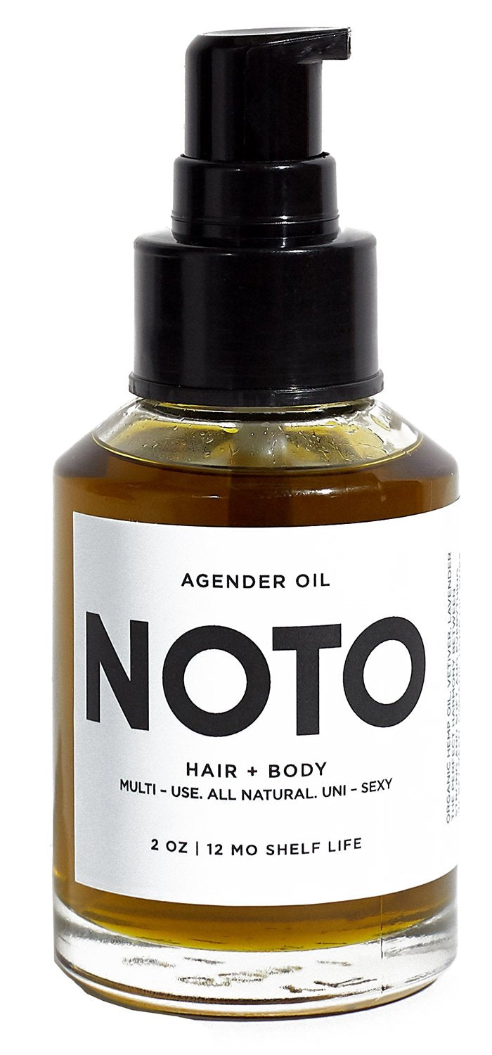 NOTO Botanics - Natural & Vegan Agender Oil Anywhere (Face + Body) | Clean, Natural, Non-Toxic Beauty (2 oz | 60 ml) Beauty & Personal Care NOTO