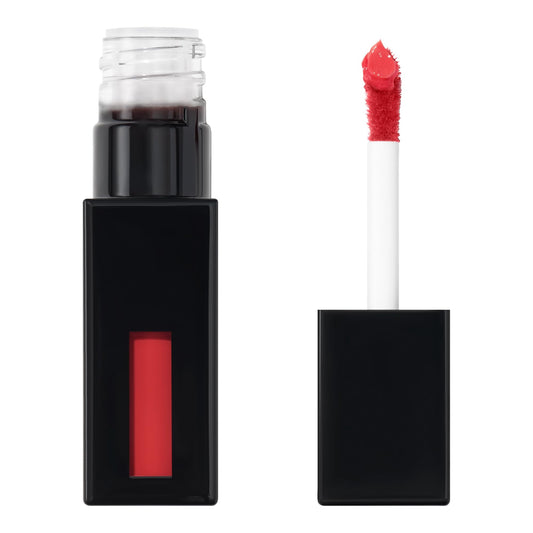 e.l.f. Glossy Lip Stain, Long-Lasting, Lightweight Lip Stain For A Sheer Pop Of Color & Subtle Gloss Finish, Vegan , Polished Peach Beauty & Personal Care e.l.f.