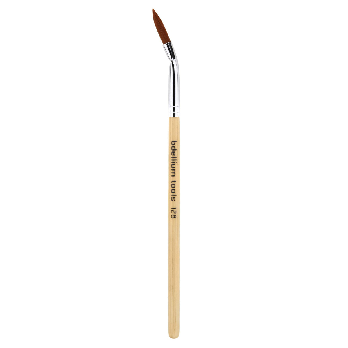 Bdellium Tools Professional Makeup Brush - Special FX Series 128 Bent Liner - With Soft Synthetic Fibers, For Painting Beneath Forehead (Bamboo, 1pc) Beauty & Personal Care BDELLIUM TOOLS