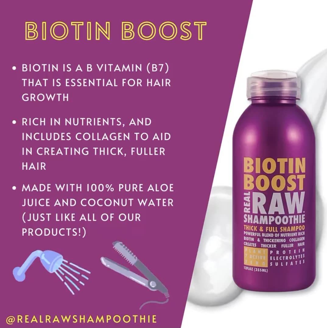 Real Raw Biotin Shampoo Beauty & Personal Care Real Raw
