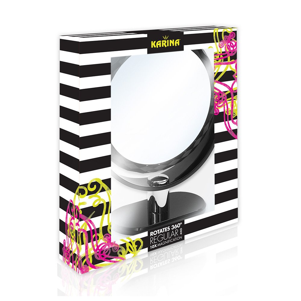 Karina,Tabletop Mount 10x/1x Magnification 360 Degree Mirror Beauty & Personal Care Karina