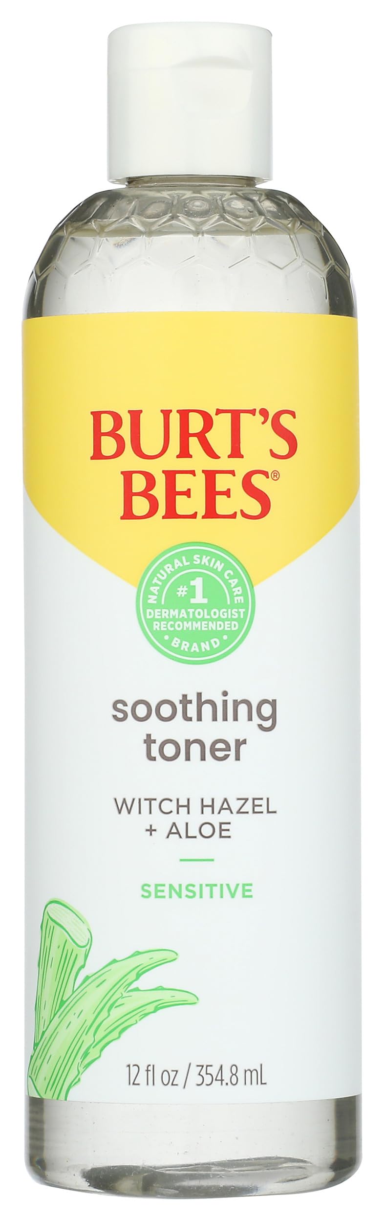 Burts Bees Sensitive Toner With Aloe Vera Unisex 12 oz Beauty & Personal Care Burt's Bees