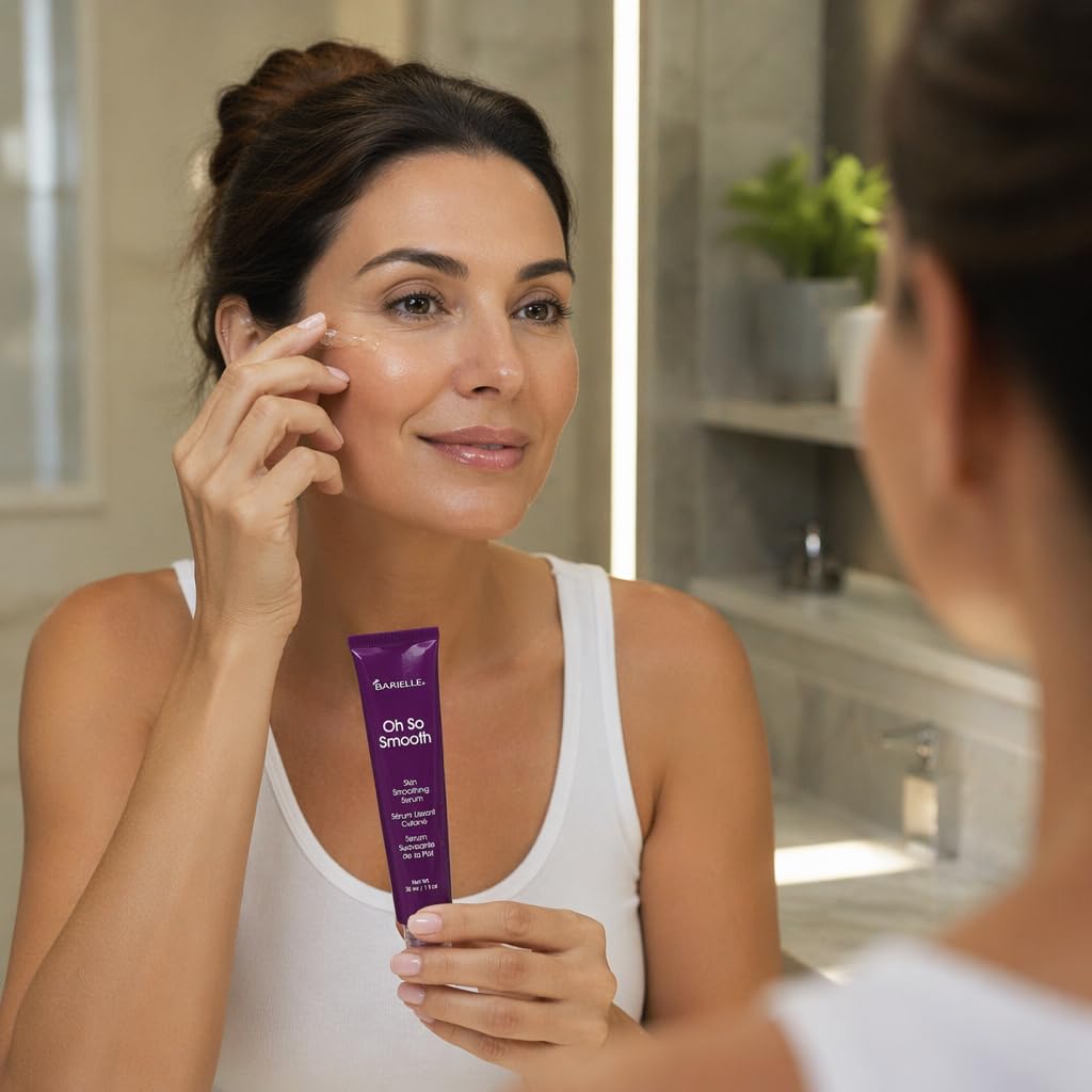 Barielle Oh So Smooth Skin Smoothing Serum 1 ounce - Lightweight Hydrating Face Serum - Helps Improve the Appearance of Fine Lines, Uneven Tone Beauty & Personal Care BARIELLE