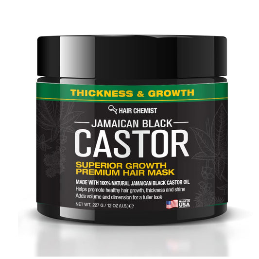 Chemist Superior Growth Jamaican Black Castor Hair Mask 12 oz. - Masque for Dry Damaged Hair, Deep Repairing Mask for Hair Growth Beauty & Personal Care Hair Chemist