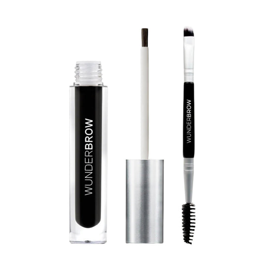 WUNDERBROW Eyebrow Gel, Waterproof, Smudgeproof, Long Lasting, Shade: Jet Black, Vegan and Cruelty-Free