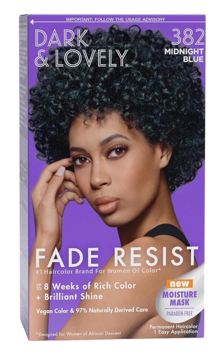 Dark & Lovely Color #382 Midnight Blue (3 Pack) Beauty & Personal Care Dark & Lovely