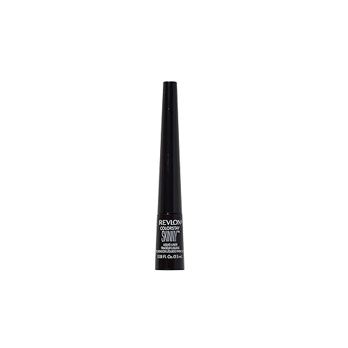Revlon Skinny Liquid Eyeliner, ColorStay Eye Makeup, Waterproof, Smudge-proof, Longwearing with Ultra-Fine Tip, Black Out, 0.08 oz Beauty & Personal Care REVLON