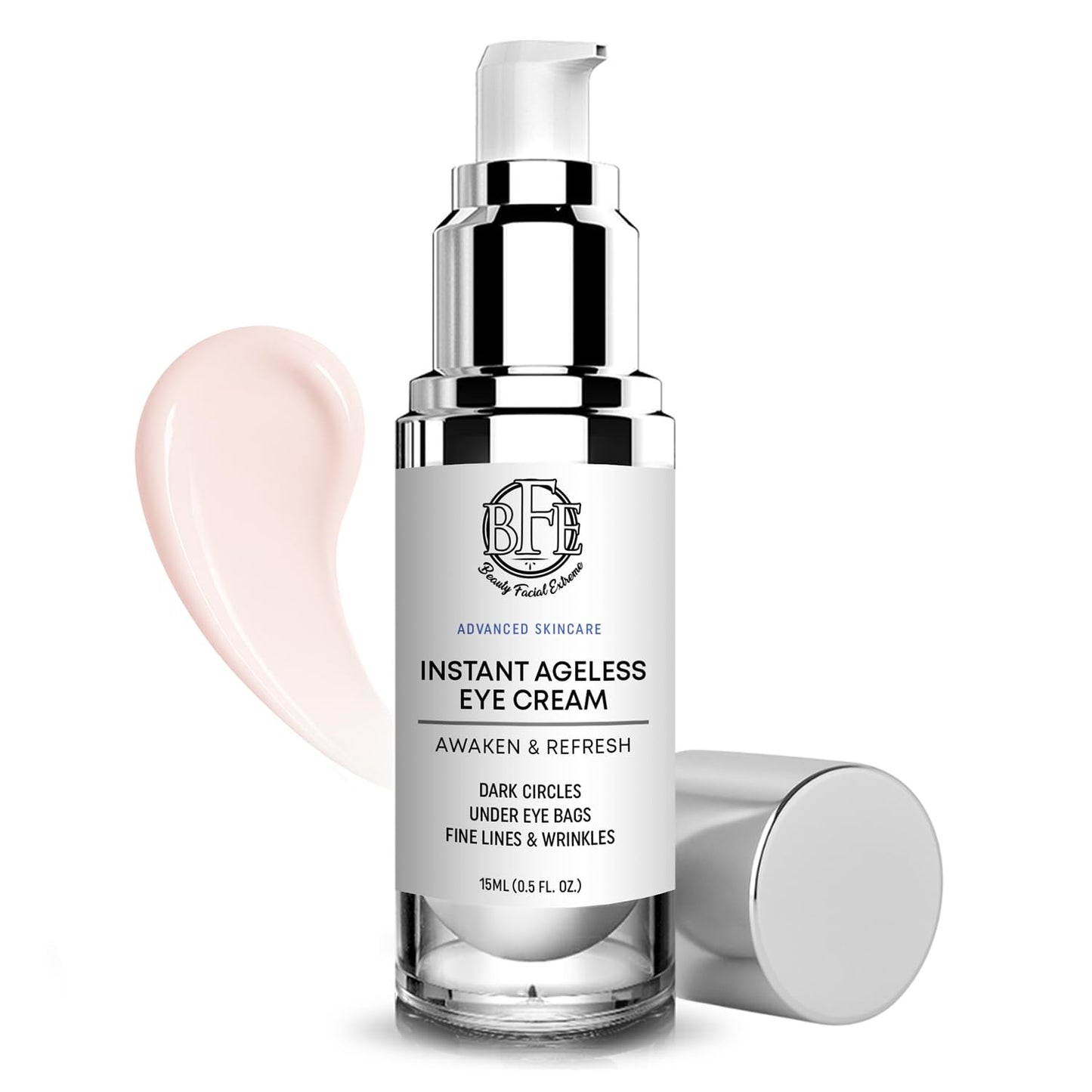 Instant Eye Tightener Cream - Reduces Under Eye Puffiness, Bags, Dark Circles. Lift Technology to Tighten & Firm Sagging Skin Around Eyes. Smooths Beauty & Personal Care Beauty Facial Extreme