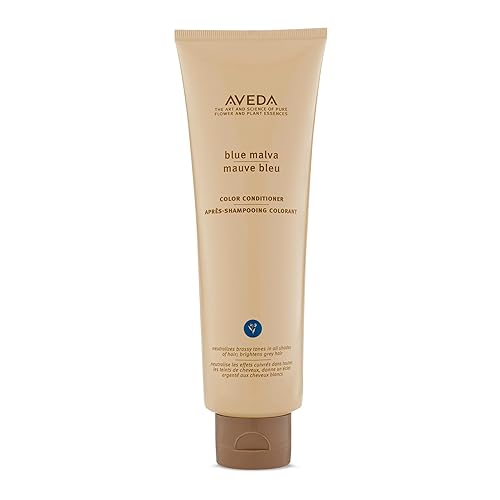 Aveda Blue Malva Color Conditioner | Purple Conditioner for Silver, Gray, Blonde Hair | Neutralizes Brassiness | Deeply Conditions Hair, 8.5 Fl Oz Beauty & Personal Care Aveda