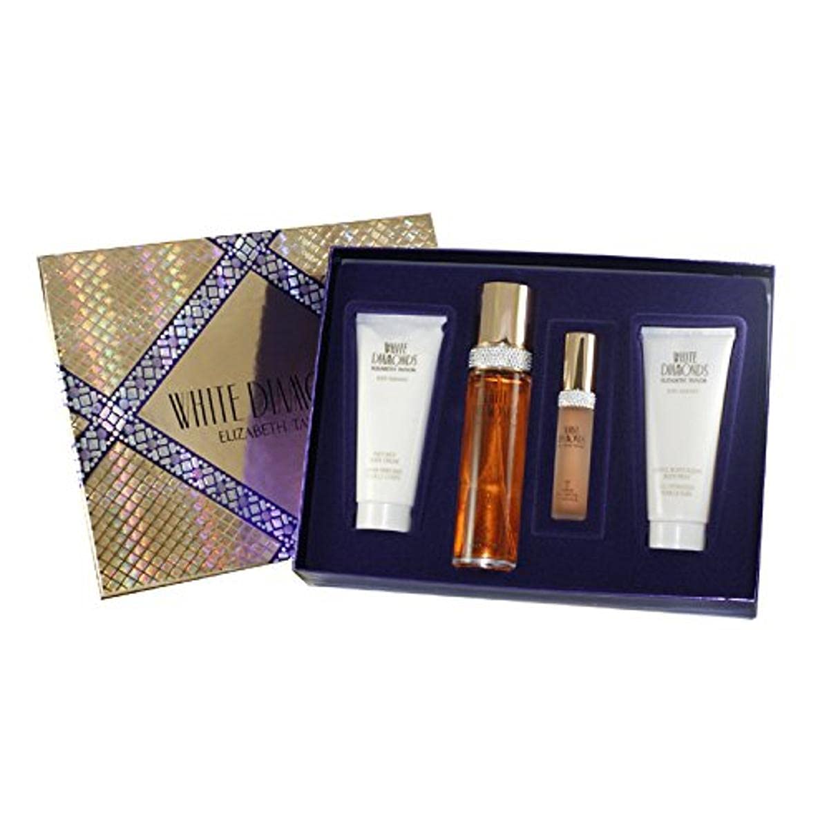 White Diamonds by Elizabeth Taylor for Women, Set Beauty & Personal Care Elizabeth Taylor