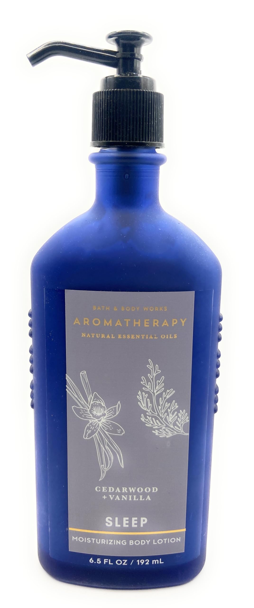 Bath and Body Works Aromatherapy Sleep Cedarwood + Vanilla Moisturizing Body Lotion- 6.5 fl. oz / 192 ml Beauty & Personal Care Bath & Body Works