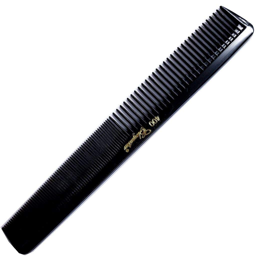 Krest Combs Cleopatra 7 inch All Purpose BLACK Professional Styler Combs 12-ct. No. 400