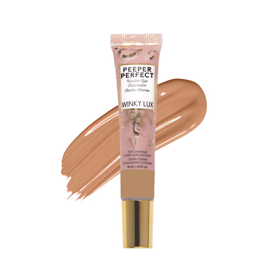 Winky Lux Peeper Perfect Under Eye Concealer, Makeup & Eye Brightener, Full Coverage Concealer for Dark Circles, Color Corrector & Eye Primer Beauty & Personal Care Winky Lux