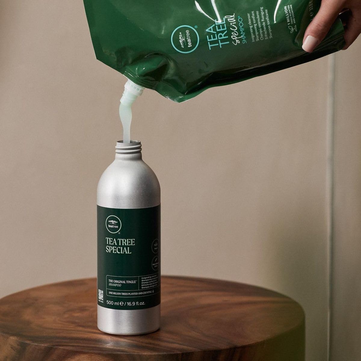 Tea Tree Special Shampoo Aluminum Bottle, Deep Cleans, Refreshes Scalp, For All Hair Types, Especially Oily Hair, 16.9 oz Beauty & Personal Care Tea Tree
