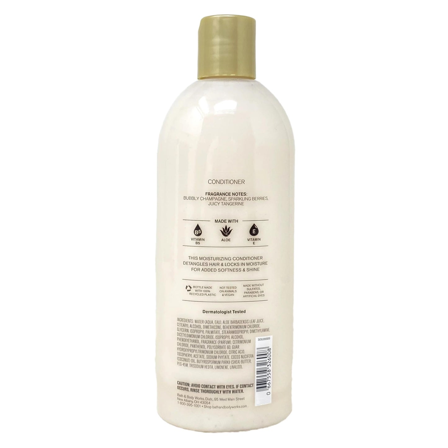 Bath & Body Works Champagne Toast 2 Pack Moisturizing Conditioner Bundle with a Himalayan Salts Springs Sample Soap Beauty & Personal Care Bath & Body Works
