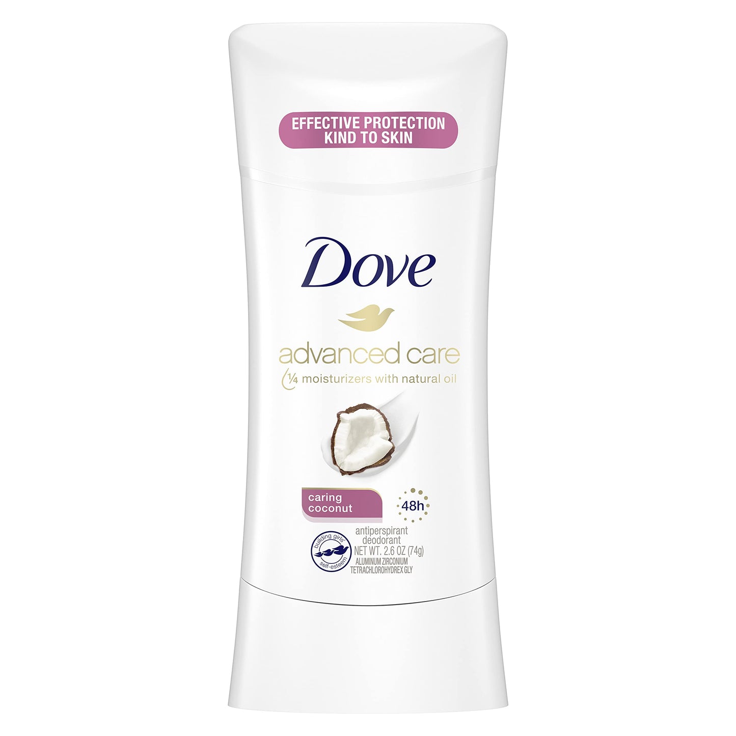 Dove Antiperspirant Deodorant with 48 Hour Protection Caring Coconut Deodorant for Women 2.6 oz Beauty and Personal Care Dove