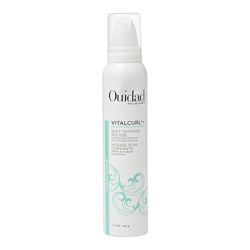 Ouidad VitalCurl+ Curl Defining Mousse, Lightweight Hair Foam, Styler for Soft, Touchable Hold, Adds Shine, Bounce & Volume, For Spiral Curls Beauty & Personal Care Ouidad
