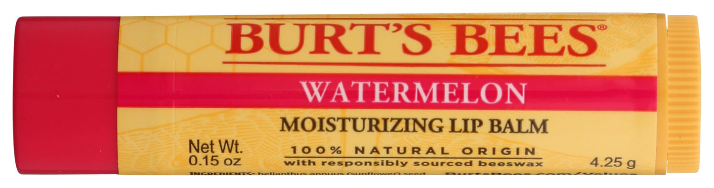 Burts Bees Lip Balm Watermelon, 0.15 Oz Beauty & Personal Care Burt's Bees