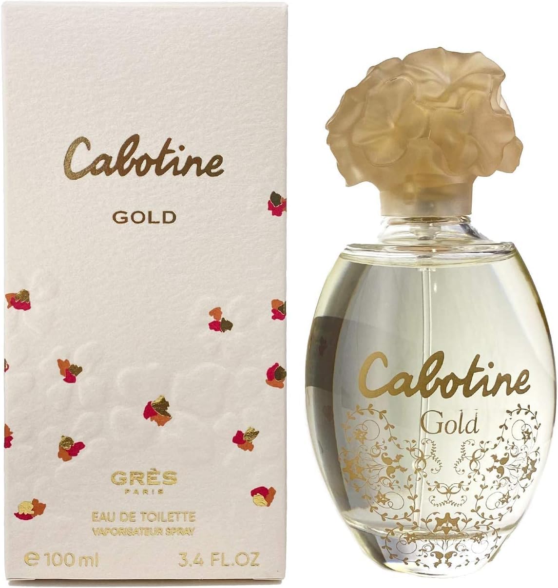 Gres Parfums Cabotine Gold Eau De Toilette Spray 3.4 Oz Women Beauty & Personal Care Gres