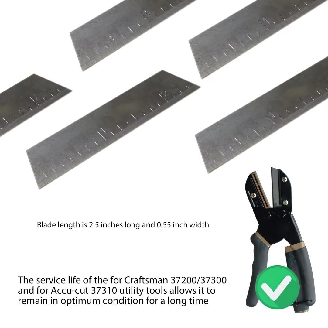 10Pcs Replacement Blades for Craftsman Handi-Cut 37300 37310 37200 301 Accu-cut Beauty and Personal Care Zafina-UP