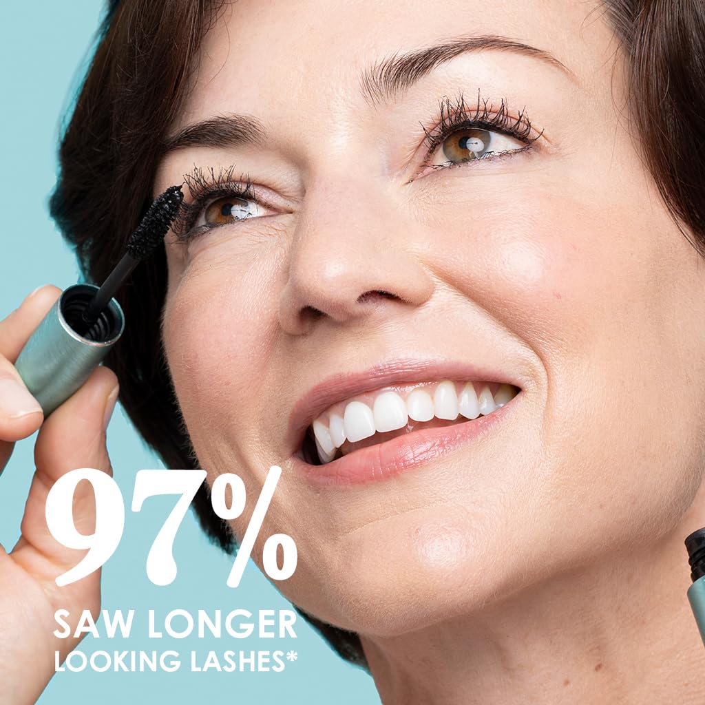 Grande Cosmetics GrandeMASCARA Waterproof Conditioning Peptide Mascara - for Buildable Volume & Length, Waterproof & Clump-Free, Lash & Extension Beauty & Personal Care Grande Cosmetics