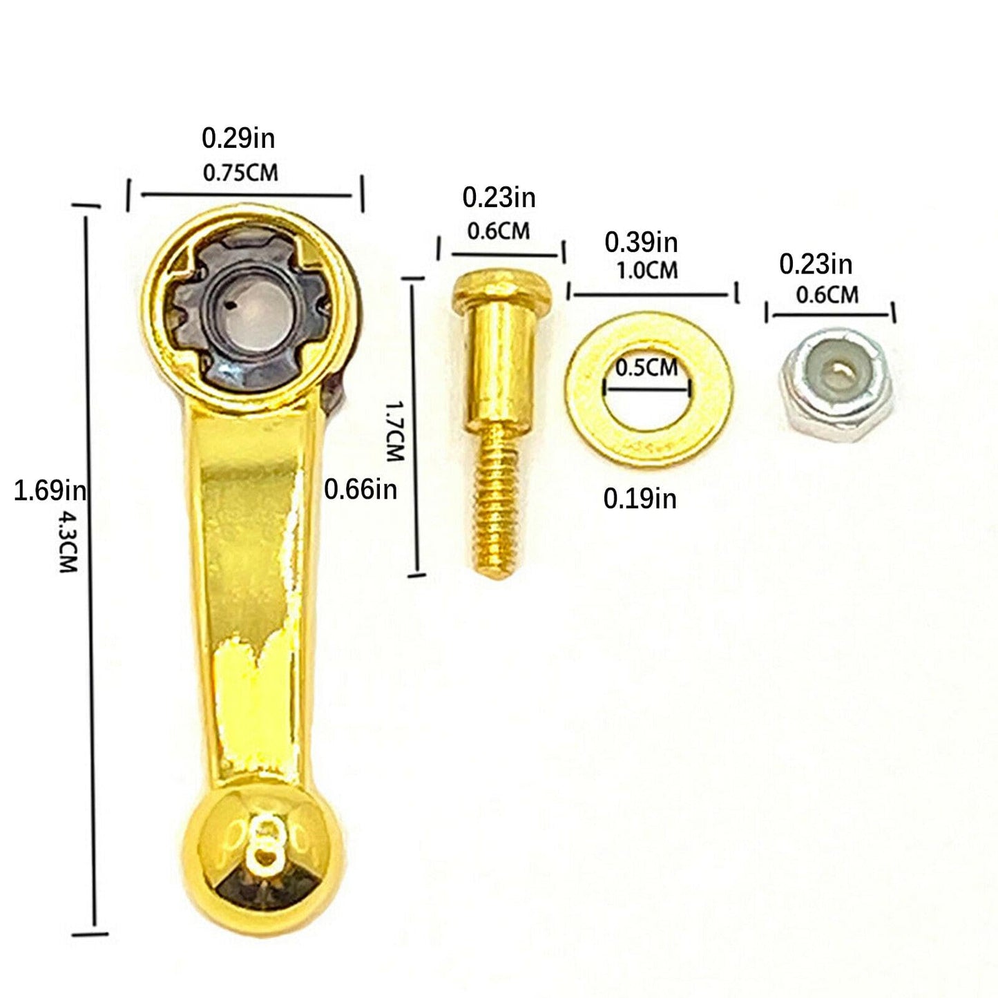 Gold Adjustment Electric Clipper Metal Rod For WAHL8504/1919 Repair Accessory Beauty and Personal Care ZEZEFUFU