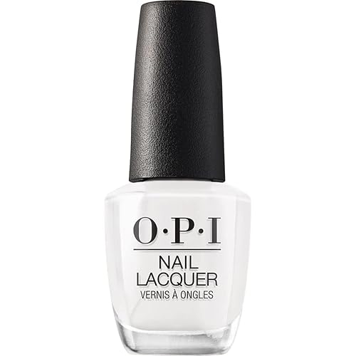 OPI Nail Lacquer Alpine Snow | Opaque Soft White Crème Chip Resistant Nail Polish | Fast Drying, Streak Free Beauty & Personal Care OPI