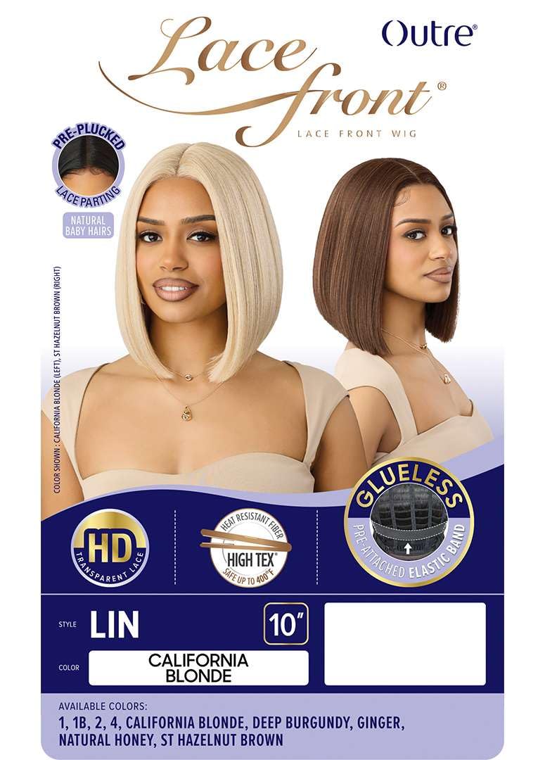 Outre Lace Front Wig - Lin (MEDIUM BROWN 4)