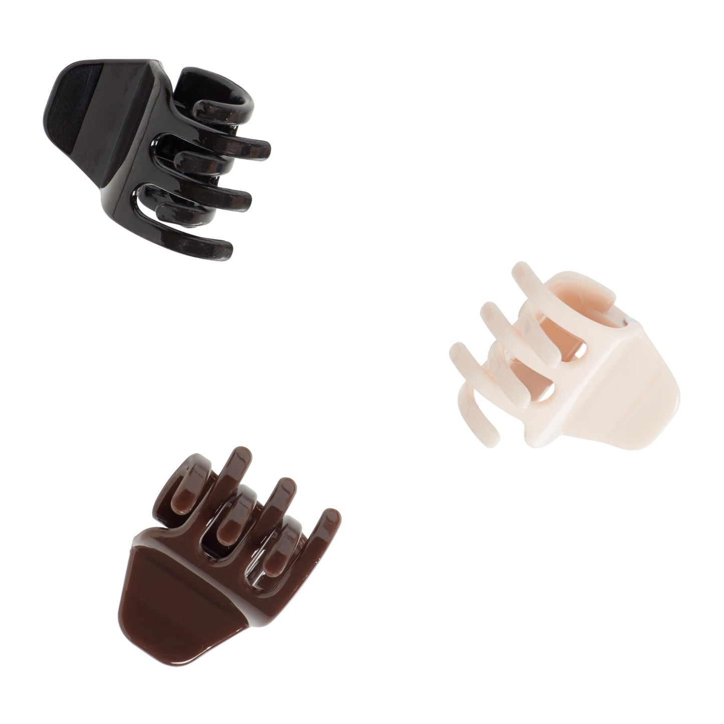 Goody SlideProof Mini Claw Clips - 12 Ct, Neutral Tones, Secure Grip Hair Styling Accessories for Women & Men, All Hair Types Beauty & Personal Care GOODY