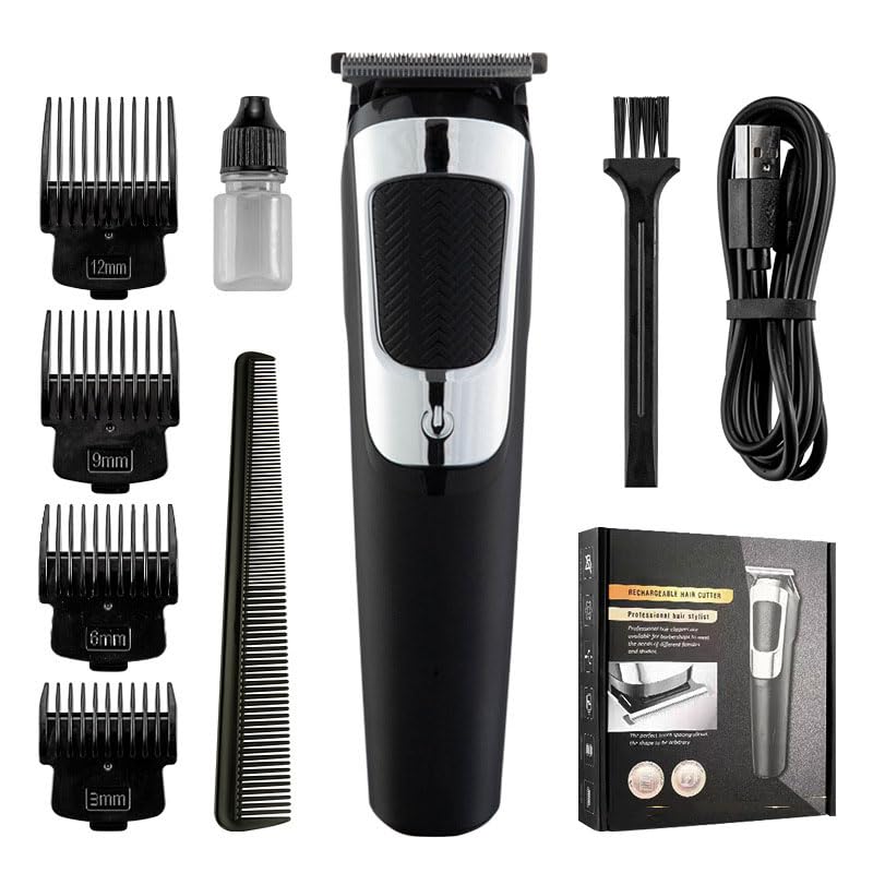 GLESVOWIO Professional Hair Clippers for Men Cordless & Corded - Barber Rechargeable for Cutting Beard and Body Grooming Kit for Household 9000RPM 4 Beauty and Personal Care GLESVOWIO