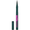 MAYBELLINE Master Precise All Day Liquid Eyeliner, Waterproof Eyeliner Makeup for up to 30HR Wear, Emerald Green, 1 Count Beauty & Personal Care MAYBELLINE