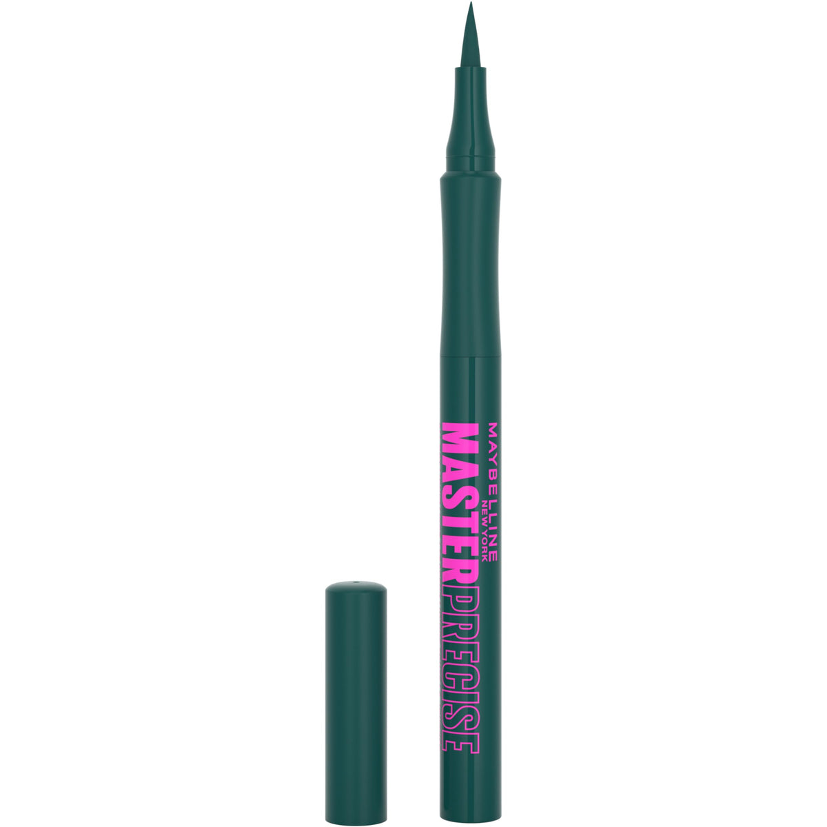 MAYBELLINE Master Precise All Day Liquid Eyeliner, Waterproof Eyeliner Makeup for up to 30HR Wear, Emerald Green, 1 Count Beauty & Personal Care MAYBELLINE