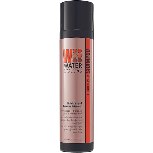 Watercolors Color Depositing Shampoo, Semi Permanent Hair Color 8.5 oz - LIQUID COPPER Beauty & Personal Care Watercolors