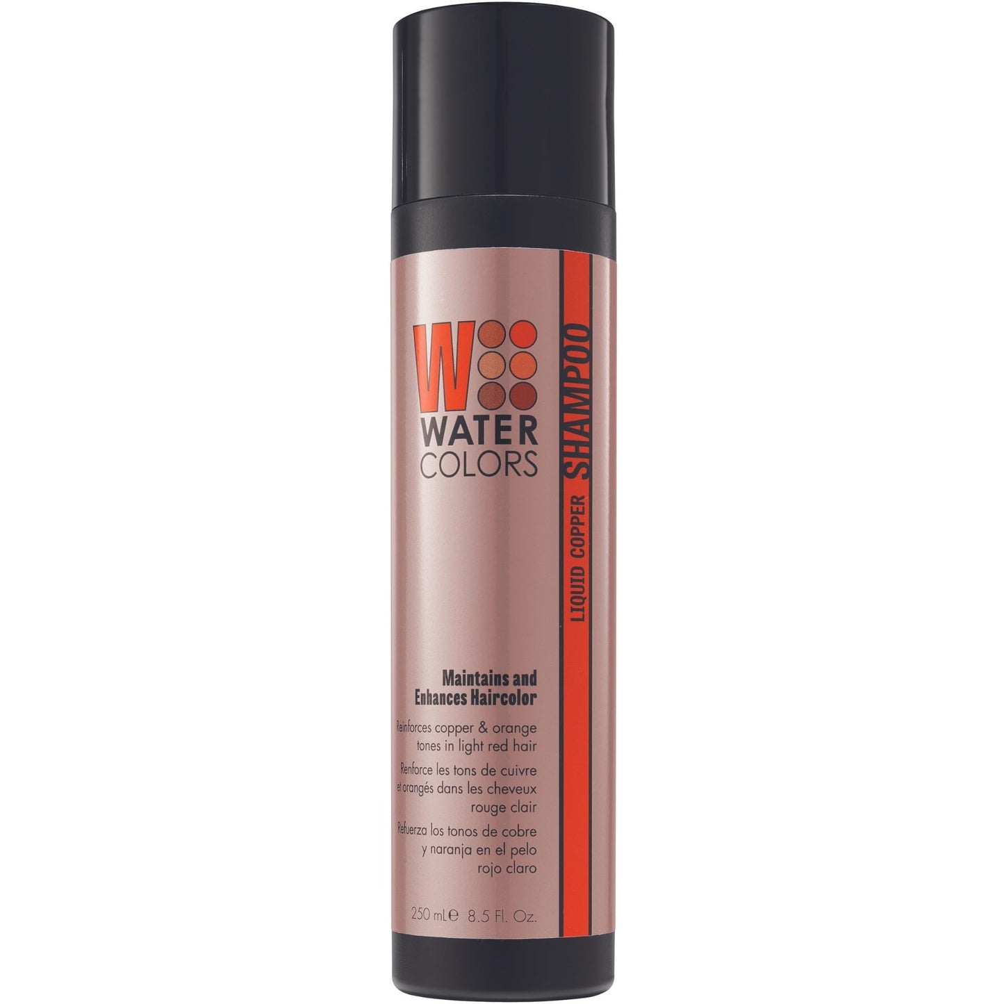 Watercolors Color Depositing Shampoo, Semi Permanent Hair Color 8.5 oz - LIQUID COPPER Beauty & Personal Care Watercolors