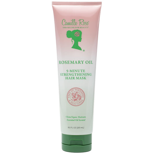 Camille Rose Rosemary Oil 5-Minute Deep Strengthening Hair Mask and Conditioner, with Natural Castor, Peppermint, and Rosemary Oils for Hair Growth Beauty & Personal Care Camille Rose