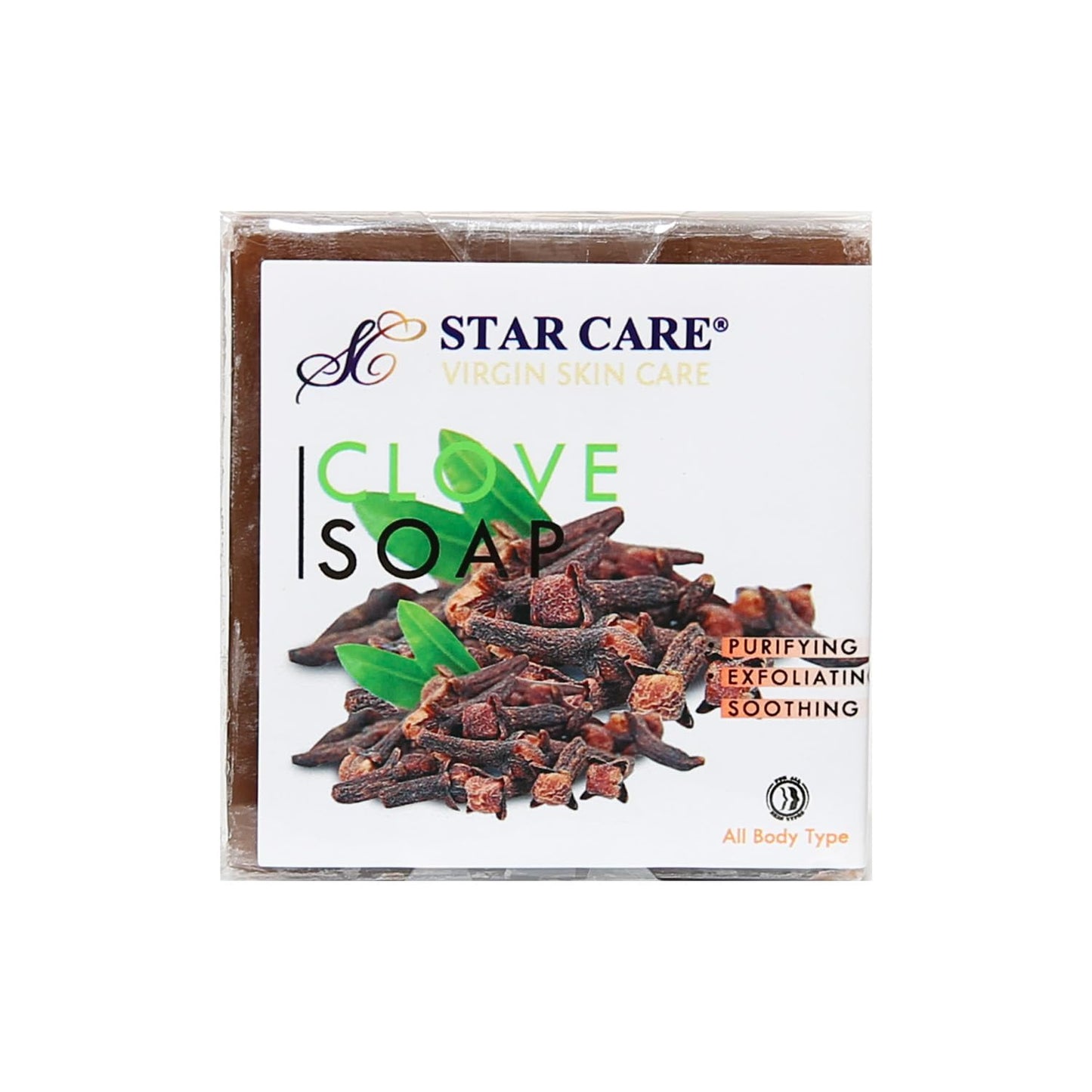 STAR CARE Clove Soap Bar 3.5oz - Natural Moisturizing Face & Body Cleanser with Clove Essential Oil, Gentle Soap for All Skin Types Beauty & Personal Care STAR CARE