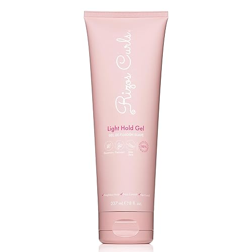 Rizos Curls Light Hold Gel - Flexible, Flake-Free, Frizz-Free Hold & Shine - Defines & Moisturizes Wavy, Curly, Coily 1a-4c Hair Types with Aloe Vera Beauty & Personal Care Rizos Curls