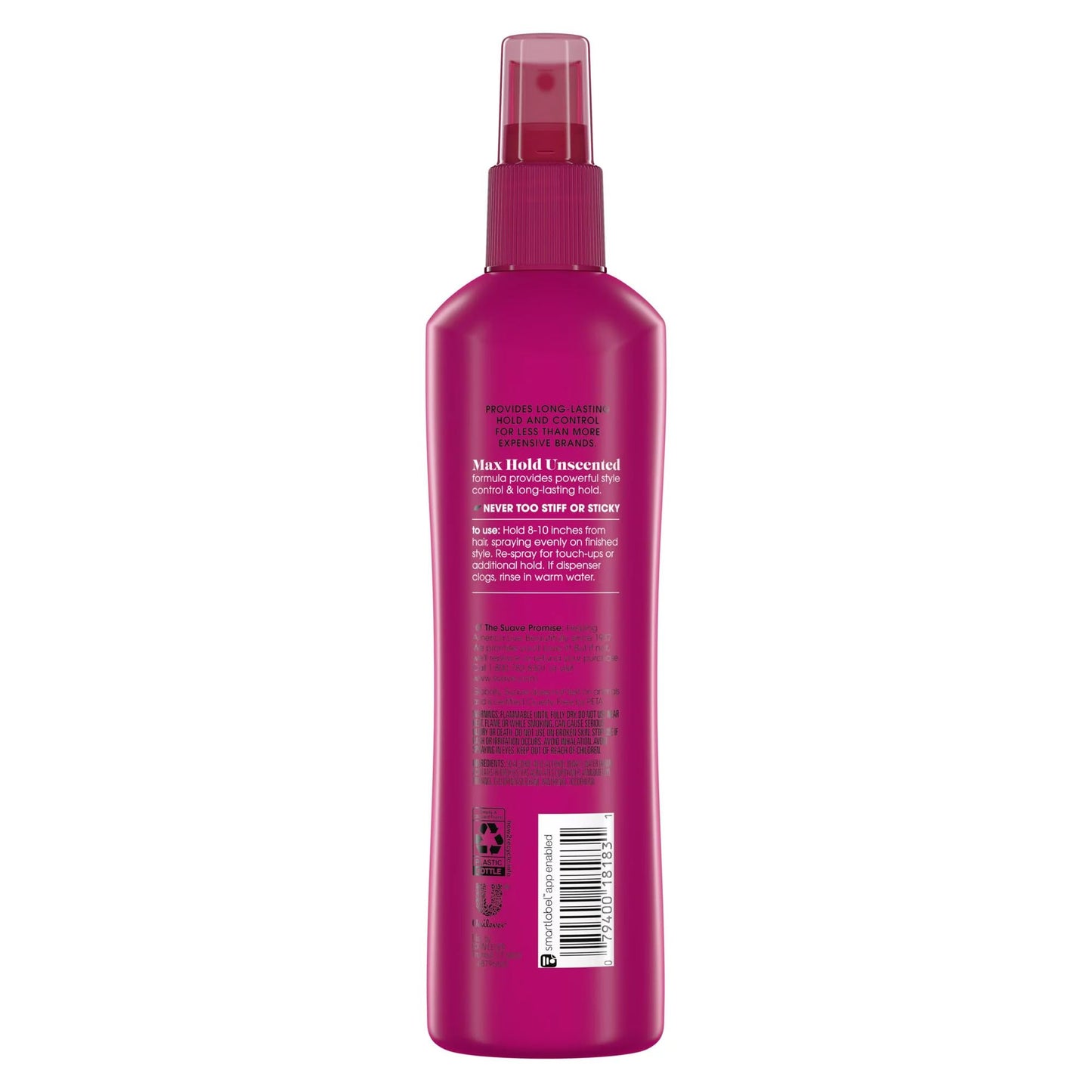 Suave Max Hold Non Aerosol Hairpsray Unscented 11 oz (Pack of 10) Beauty & Personal Care Suave