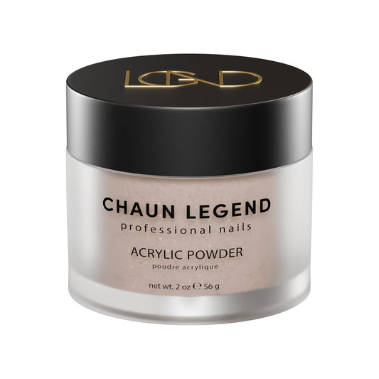 Chaun Legend Acrylic Powder, 2 Oz Long Lasting Salon Quality, Bubble Free, Self Leveling Professional Manicures, Fake Nails, Carving & Extensions