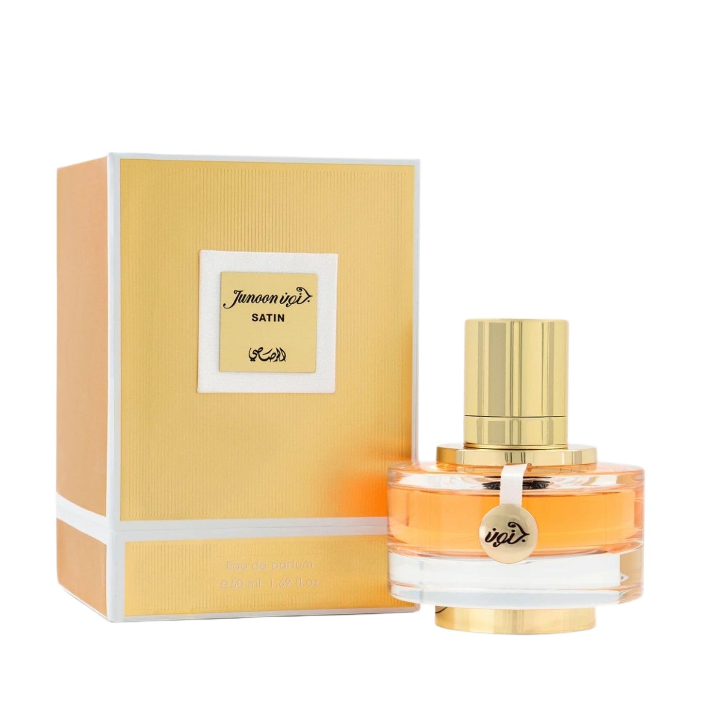 Junoon Satin for Women EDP 50 ML (1.7 oz) - Fresh Fruity Notes Blended with Frankincense and Cedarwood - by RASASI Perfumes Beauty & Personal Care RASASI