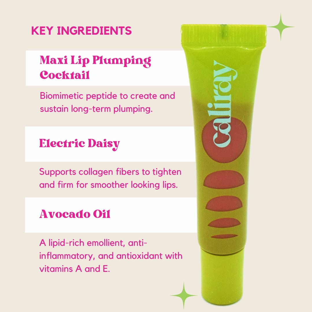 caliray Glazed and Infused No Burn Plumping Lip Gloss Likely Story Beauty & Personal Care caliray