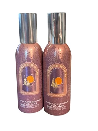 Bath and Body Works Sunrise Woods Concentrated Room Spray 2 Pack - 1.5 oz / 42.5 g Beauty & Personal Care Bath & Body Works