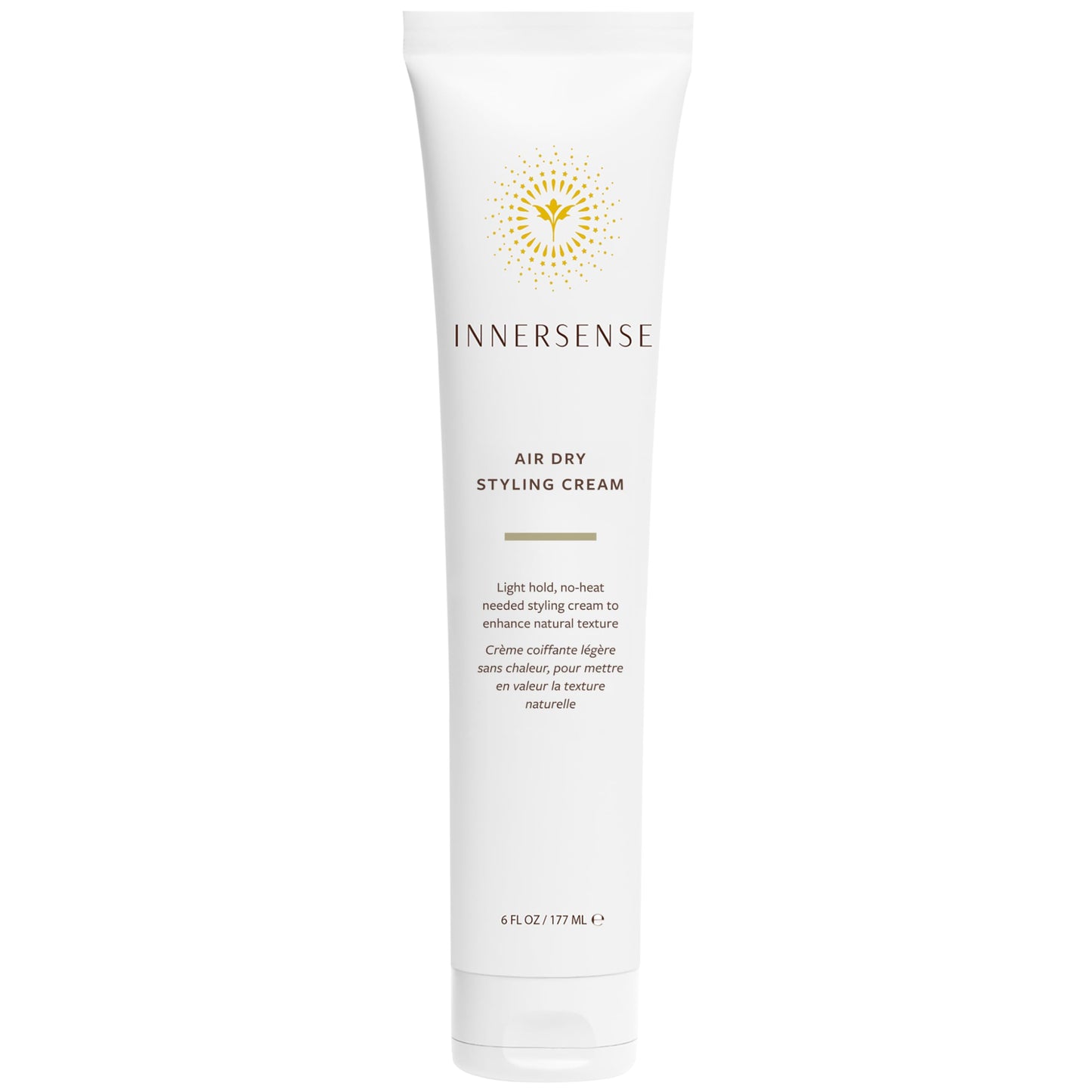 INNERSENSE Organic Beauty - Air Dry Styling Cream | Light-Hold, Reduce Frizz, Weightless Finish | Non-Toxic, Cruelty-Free, Clean Haircare (6 oz | 177 Beauty & Personal Care INNERSENSE