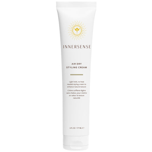 INNERSENSE Organic Beauty - Air Dry Styling Cream | Light-Hold, Reduce Frizz, Weightless Finish | Non-Toxic, Cruelty-Free, Clean Haircare (6 oz | 177 Beauty & Personal Care INNERSENSE