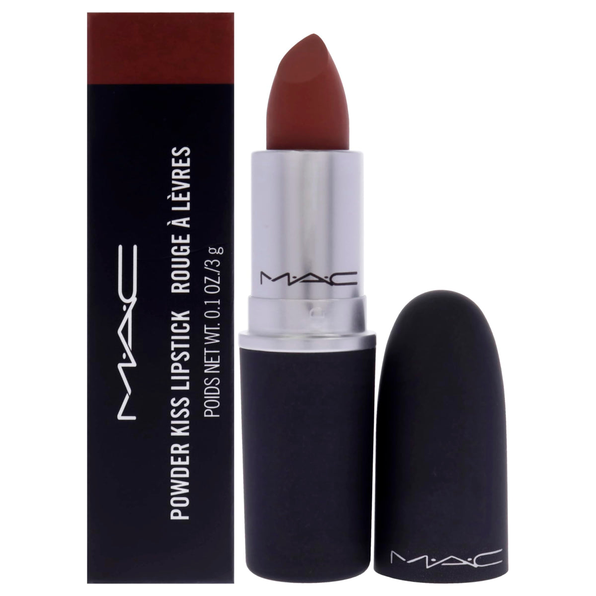 MAC Powder Kiss Lipstick - Marrakesh for Women - 0.1 oz Lipstick Beauty & Personal Care MAC