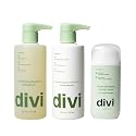 Divi Major Volume Bundle - Includes Volumizing Shampoo, Conditioner & Strand Plumper - Boosts Lift, Fullness & Body for Fine or Thinning Hair, 3 Piece Beauty & Personal Care divi