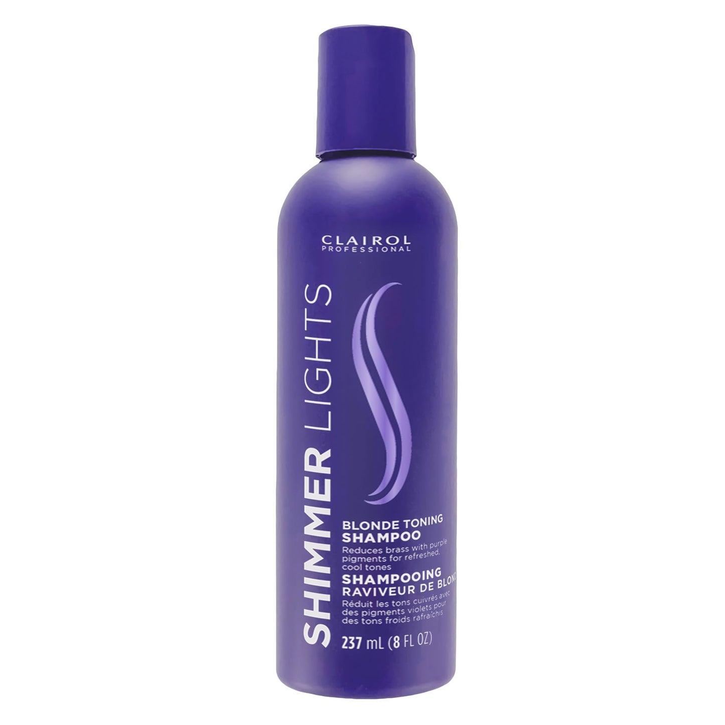 Clairol Professional Shimmer Lights Purple Shampoo, 8 fl. Oz | Neutralizes Brass & Yellow Tones | For Blonde, Silver, Gray & Highlighted Hair Beauty and Personal Care Clairol Professional