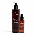 A LA MAISON Amber Collection Fresh Mint & Verveine Duo: Shower Oil - 3.3 oz Moisturizing & Fast-Absorbing Body Oil, 8.1 oz Hydrating Body Wash Beauty & Personal Care A LA MAISON